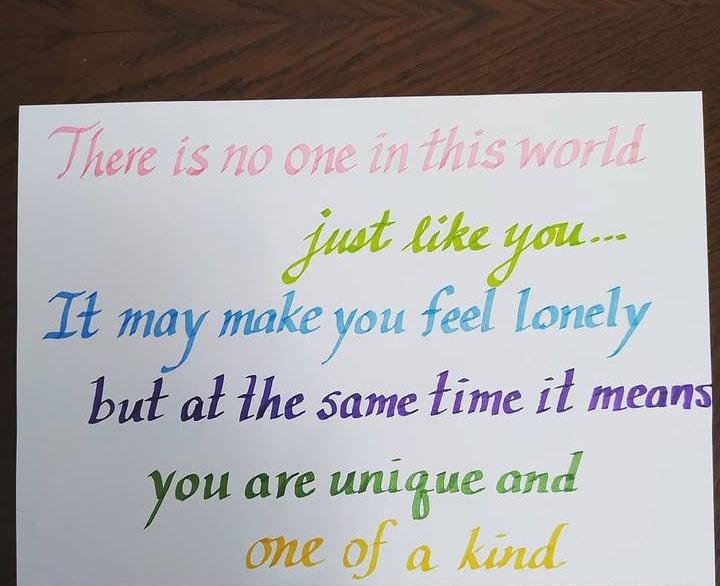 Motivational Quotes Calligraphy