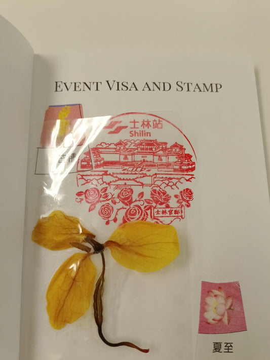 Golden Shower Tree Flower Specimen Bookmark